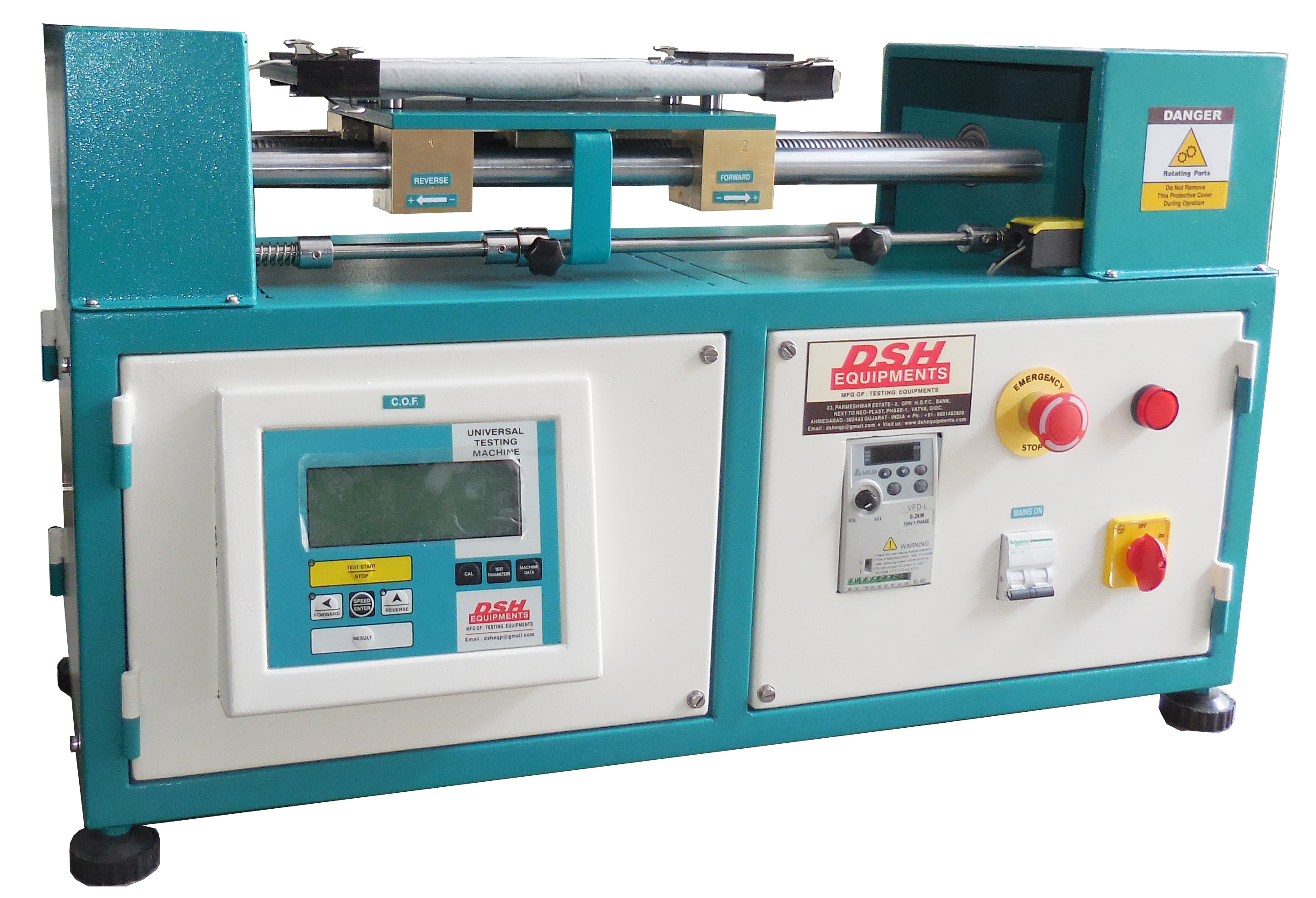 CO-EFFICIENT OF FRICTION TESTER (COF-SLIP TEST)